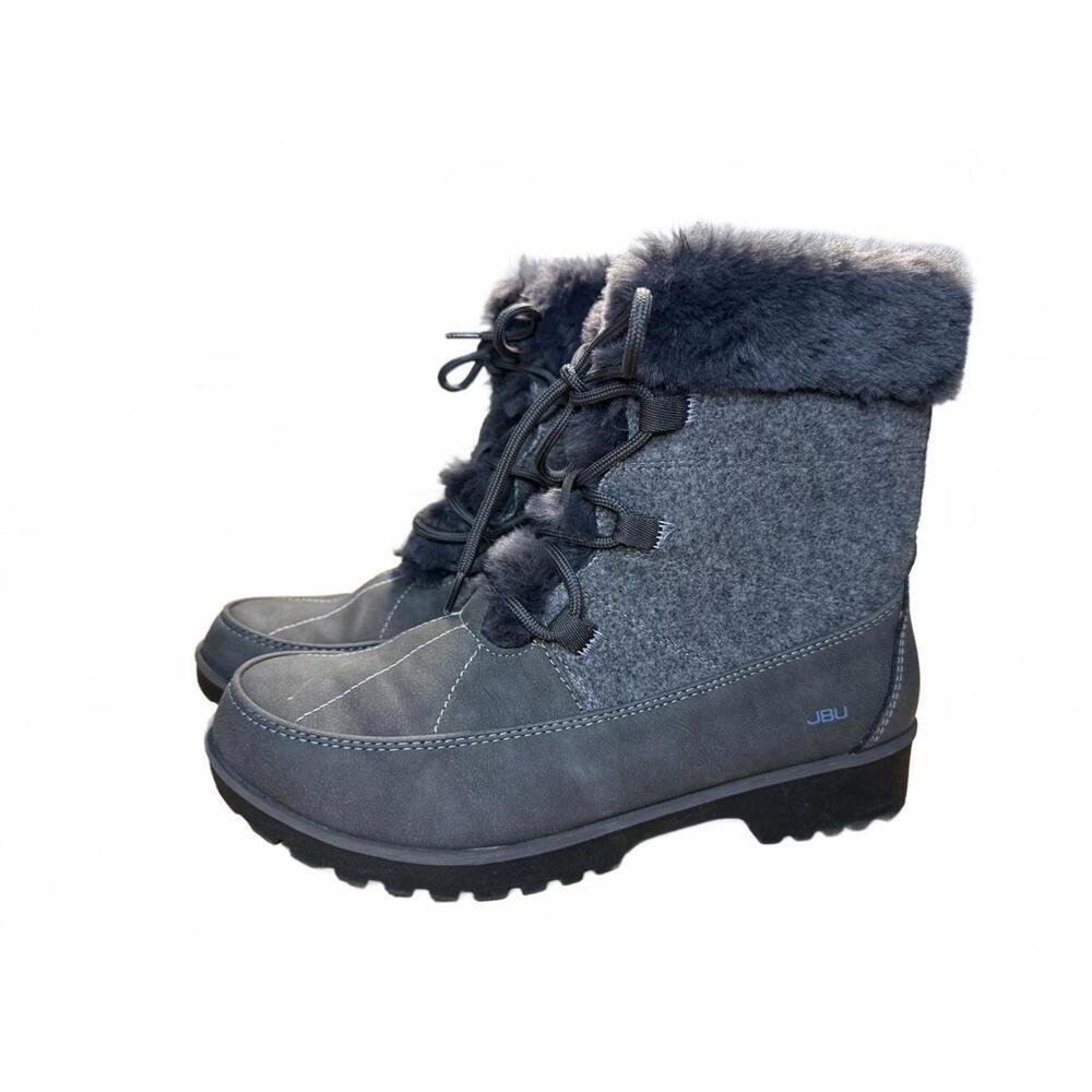 ****JBU By Jambu Northgate Boots Womens Sz 8M  Fur Lined Waterproof Winter